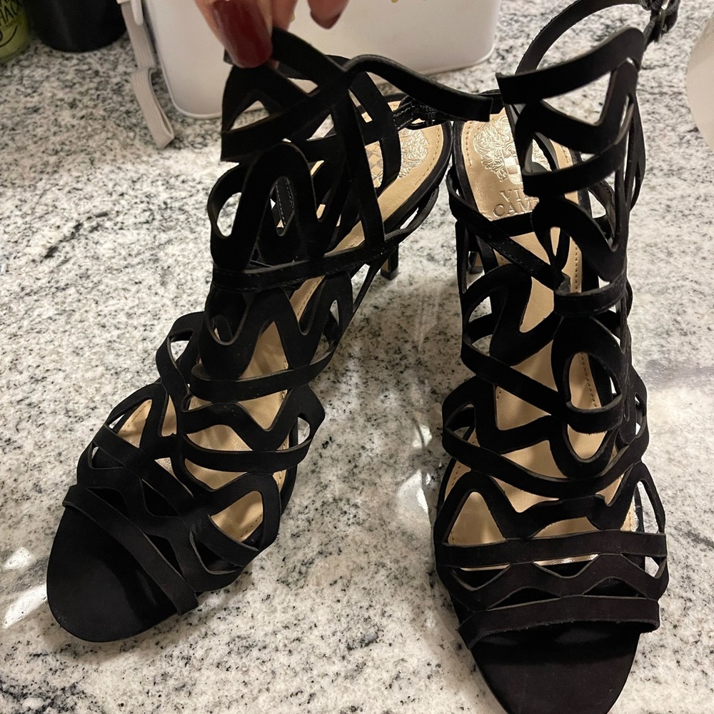 Vince Camuto Black Heels